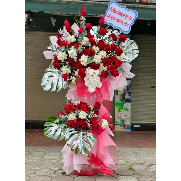 Hoa khai trương
